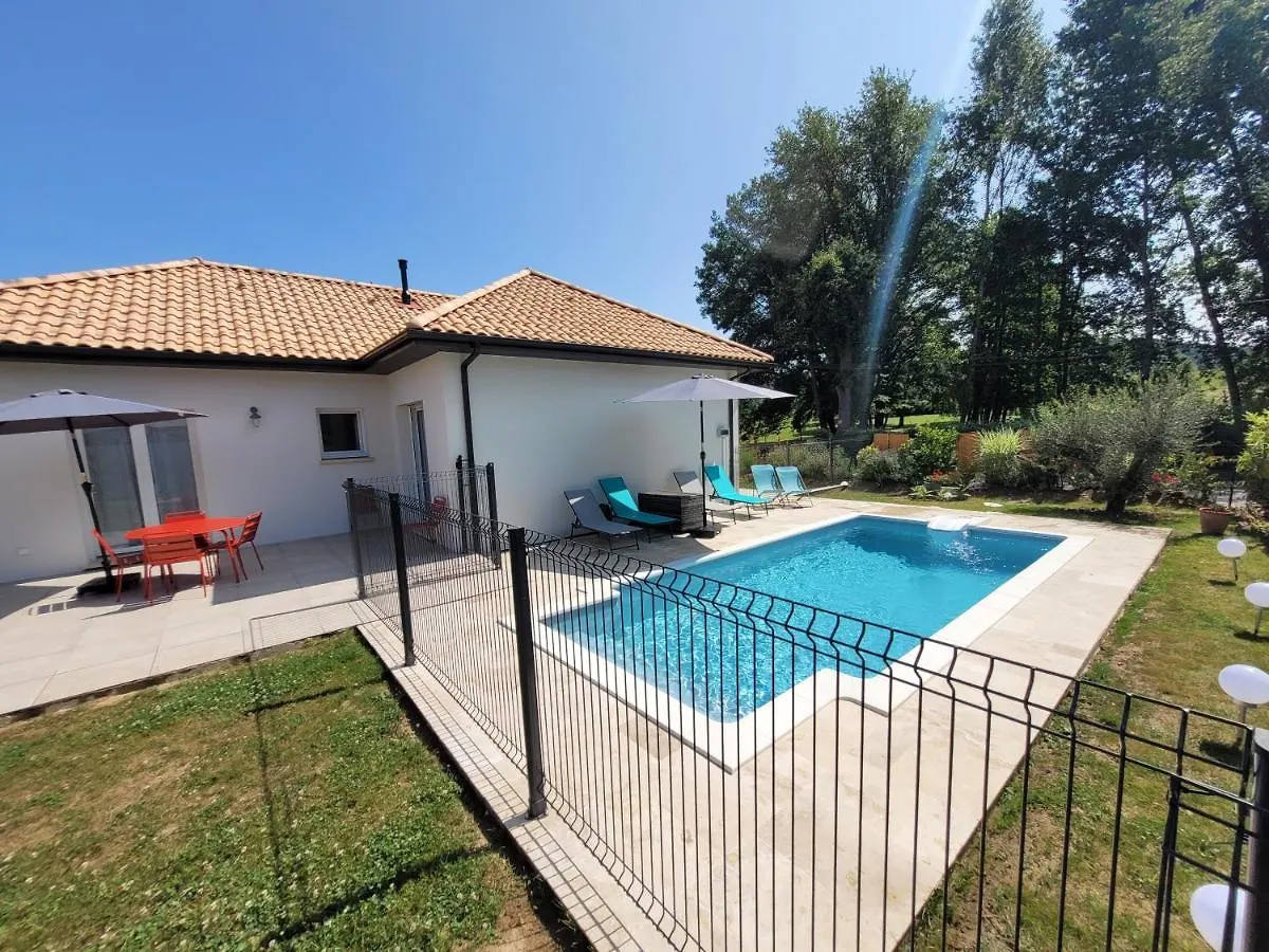 Maison Neuve Bord De Dordogne Lanzac Villa